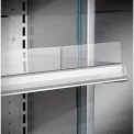 Zoin Silver Multideck Display Stainless Steel Finish with Hinged Doors - Image 2