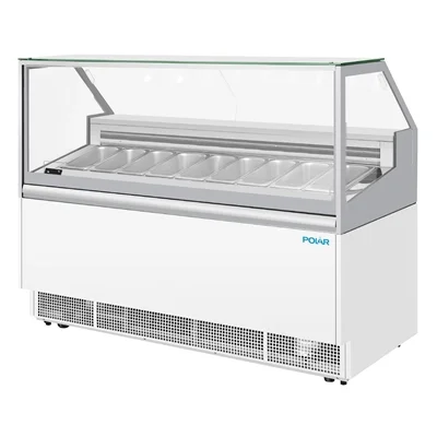 Polar U-Series 9 Pan Gelato Showcase - Image 1