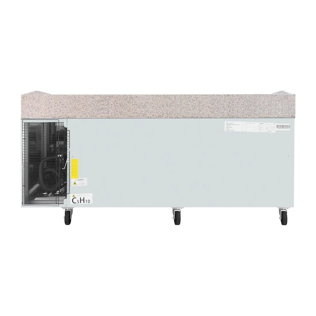 Polar U-Series Bakery Counter Fridge with Granite Top 634Ltr - Image 4
