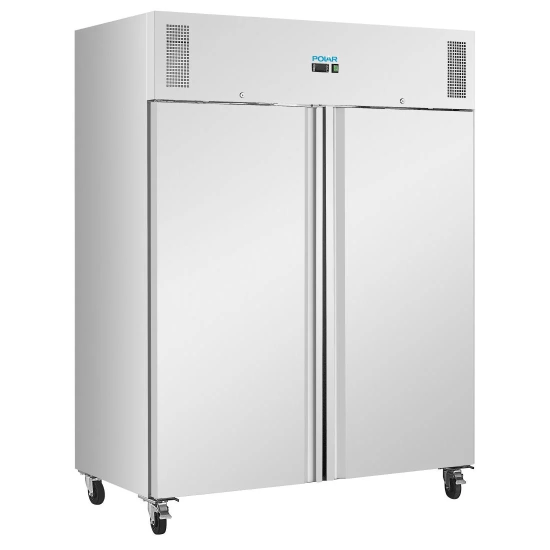 Polar U-Series Upright Double Door Fridge OR Freezer 1300Ltr - Image 1