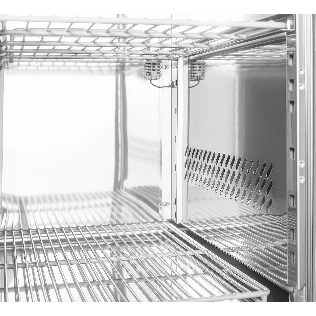 Polar U-Series Double Door Slimline Counter Fridge - Image 6