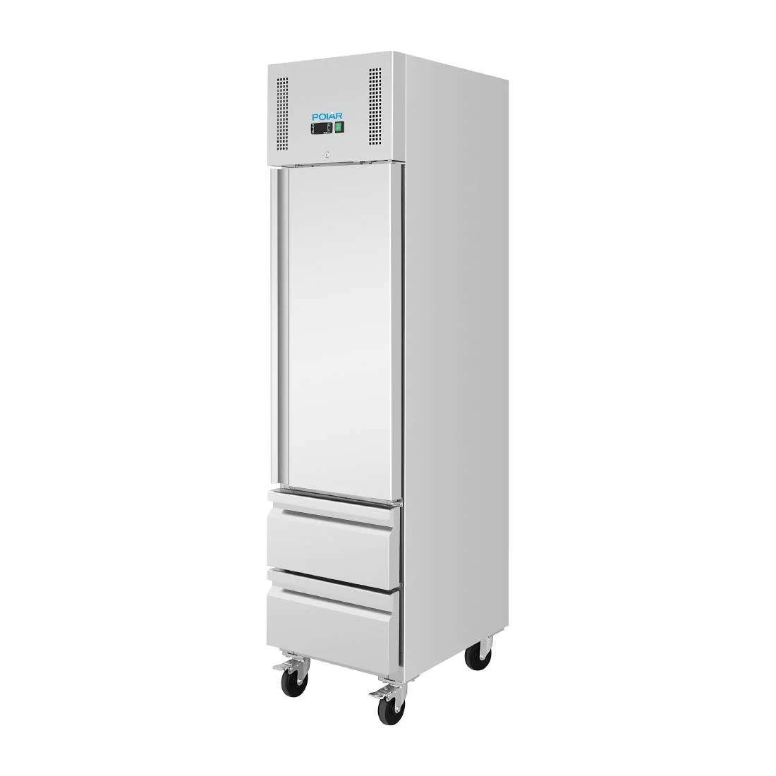 Polar G-Series Single Door & 2 Drawer Slimline GN Cabinet Refrigerator - Image 3