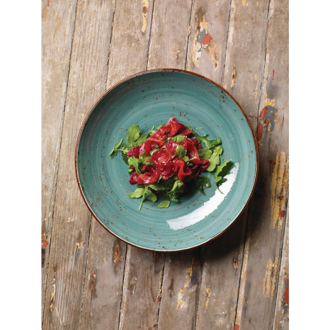 Steelite Craft Blue Coupe Plates 252mm