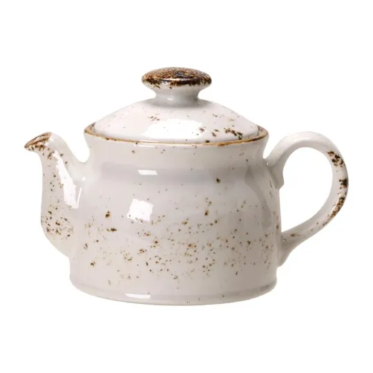 Steelite Craft White Teapot Club 425ml (6 Pack)