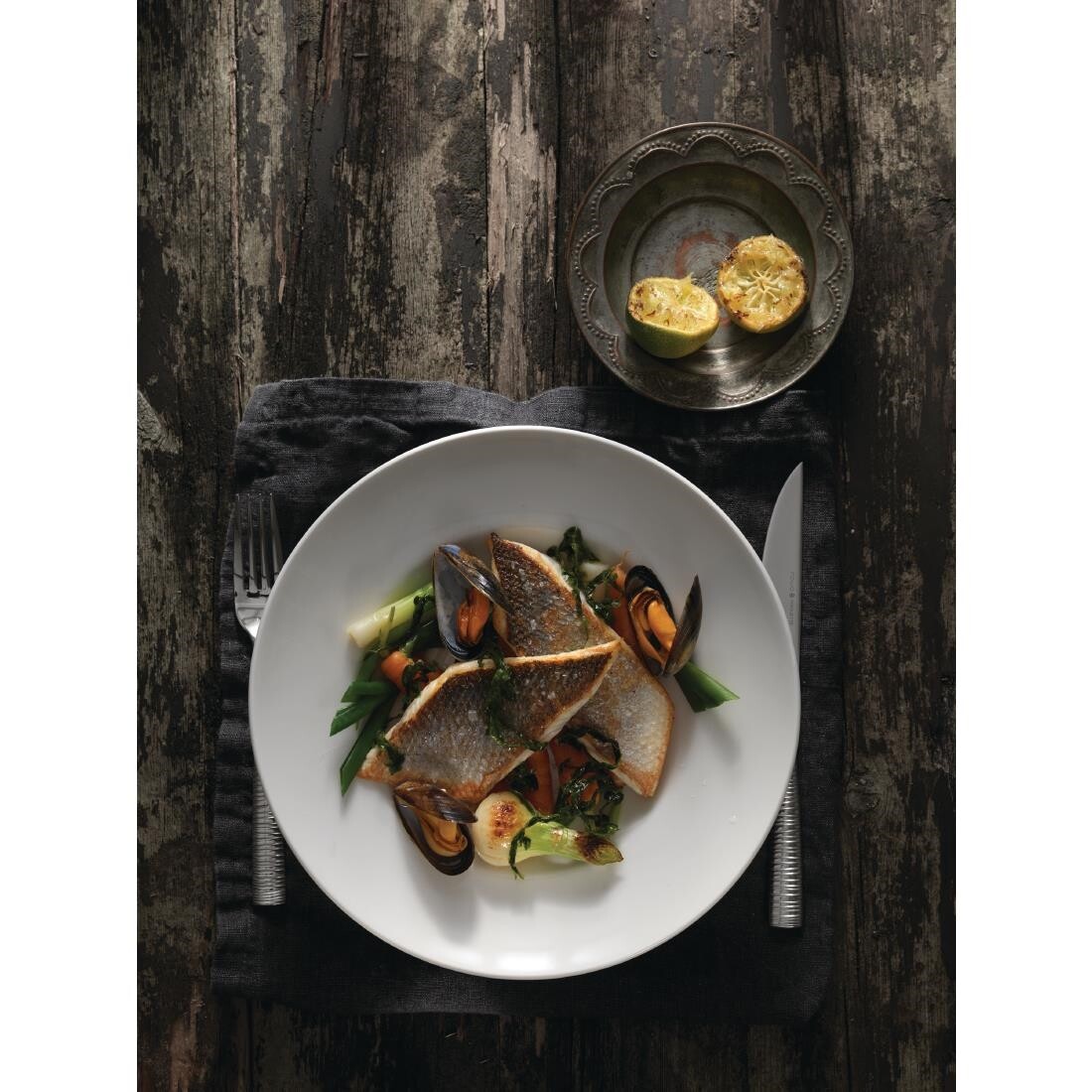 Steelite Monaco White Nouveau Bowls 300mm