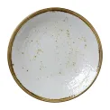 Steelite Craft Melamine Coupe Plates White 254mm (6 Pack) - Image 1