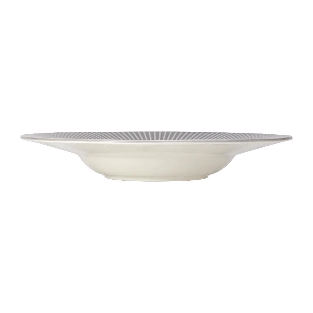 Steelite Willow Mist Gourmet Deep Rimmed Bowls Grey 285mm (6 Pack) - Image 2