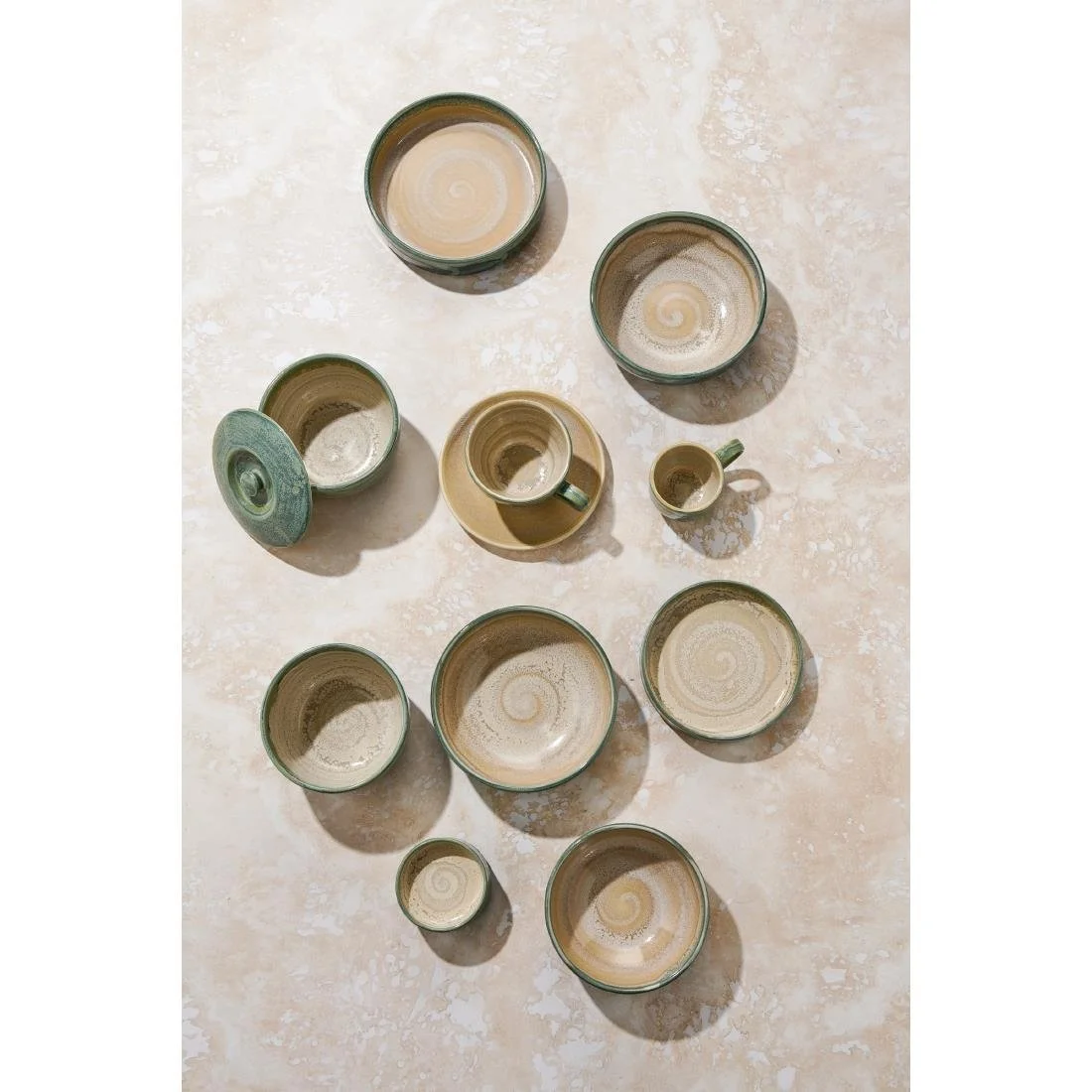 Steelite Aurora Revolution Jade Bowls 155mm (12 Pack) - Image 2