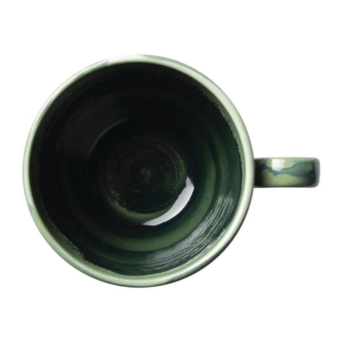 Steelite Aurora Vesuvius Burnt Emerald Mugs City 340ml 12oz (12 Pack) - Image 2