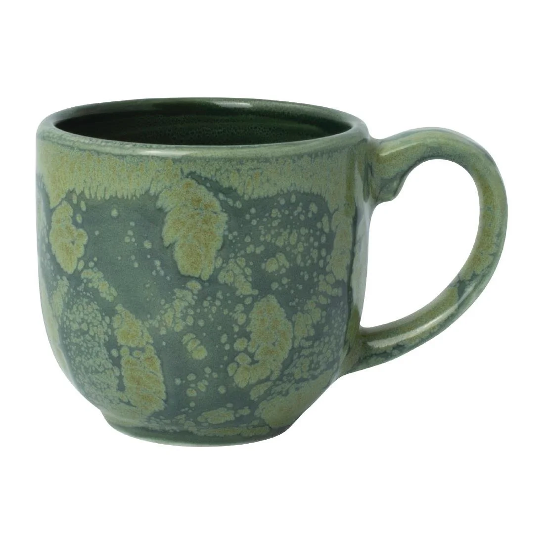 Steelite Aurora Vesuvius Burnt Emerald Mugs City 114ml 4oz (12 Pack) - Image 1