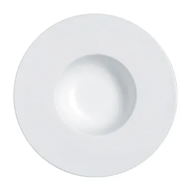 Steelite Flat Wide Rim Bowls 230mm (12 Pack)
