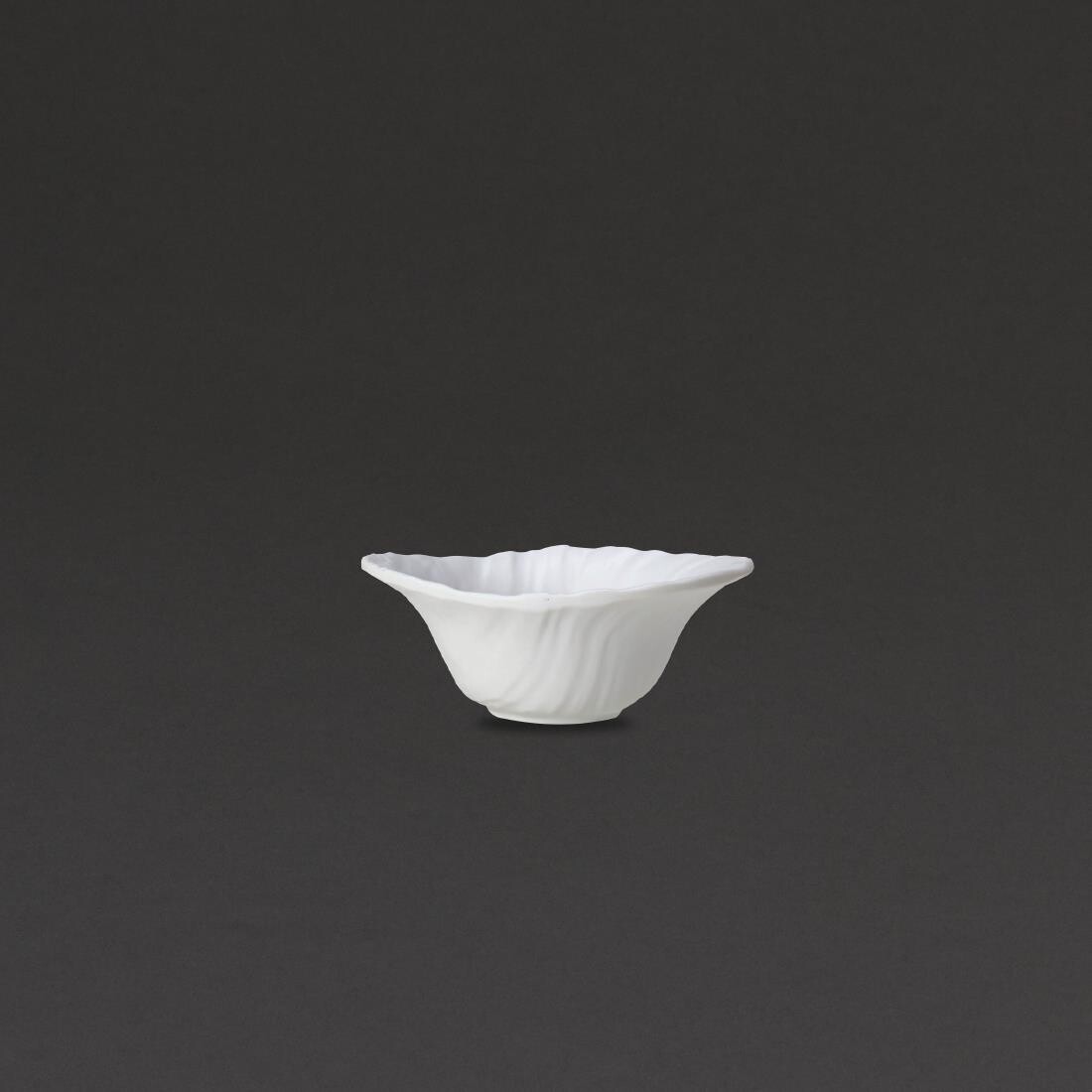 Steelite Scape White Melamine Deep Bowls 130mm