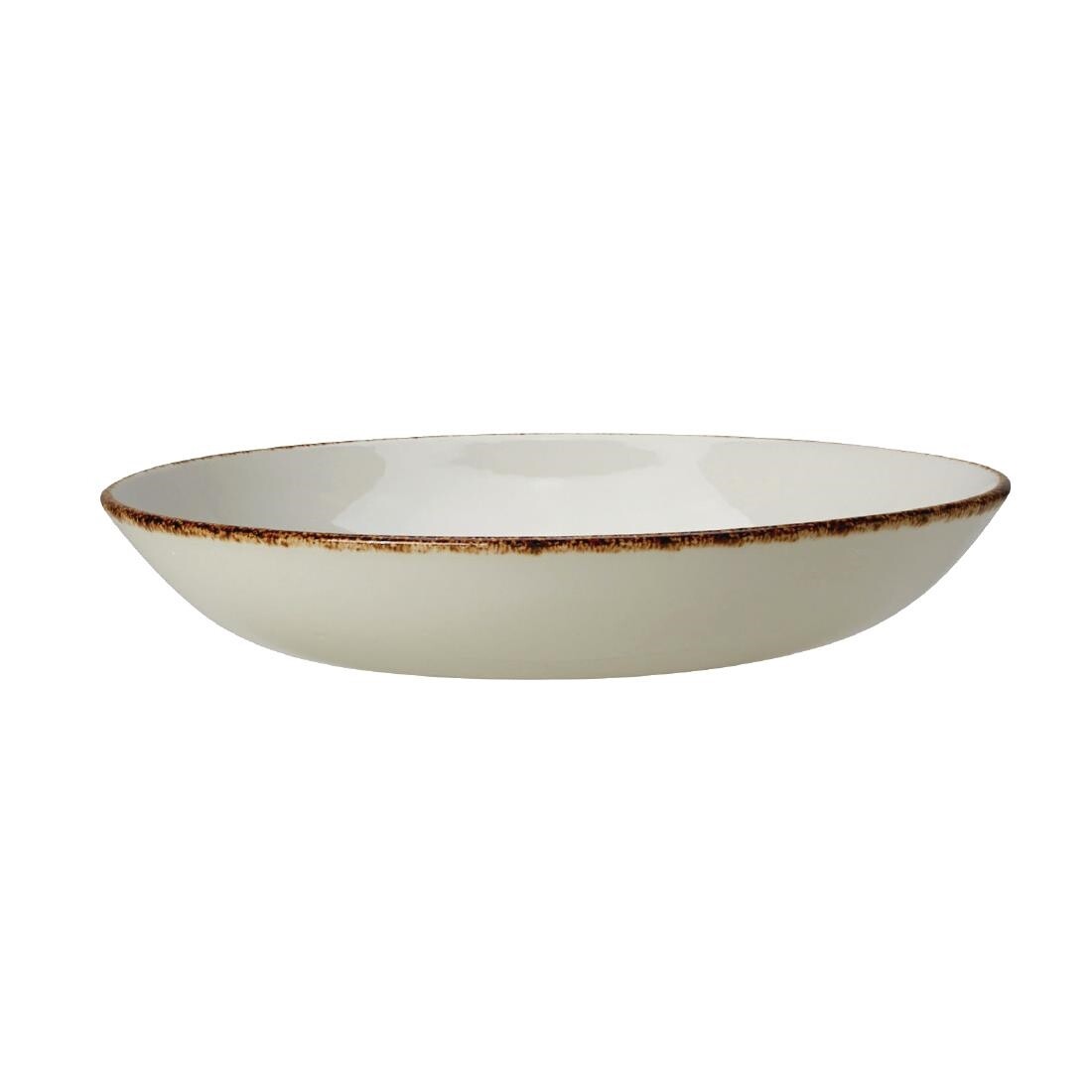 Steelite Brown Dapple Coupe Bowls 290mm