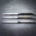 Laguiole Steak Knife Toupe Handle Serrated 1.2mm Blade (6 Pack) - Image 2