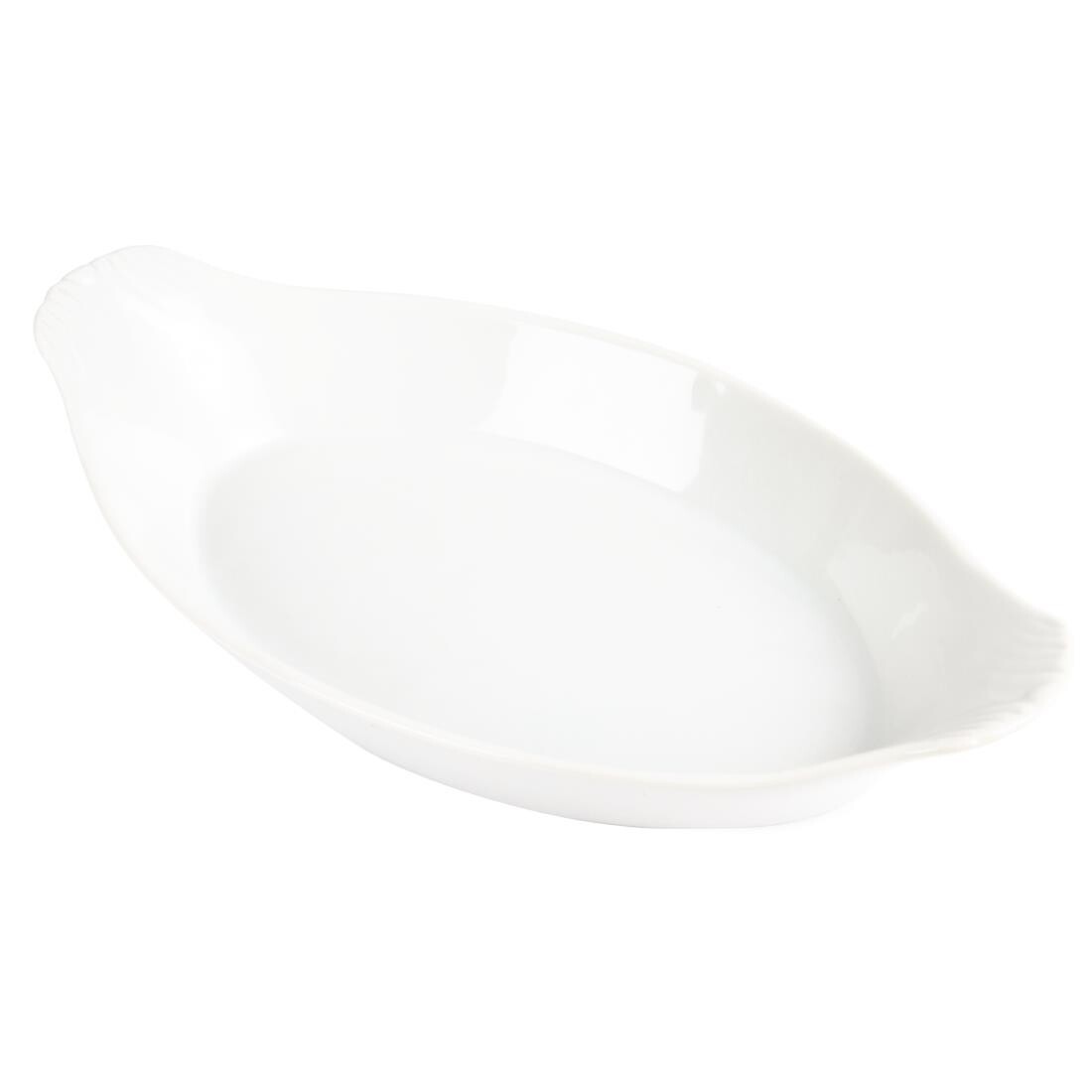 Olympia Whiteware Oval Eared Dishes 289mm