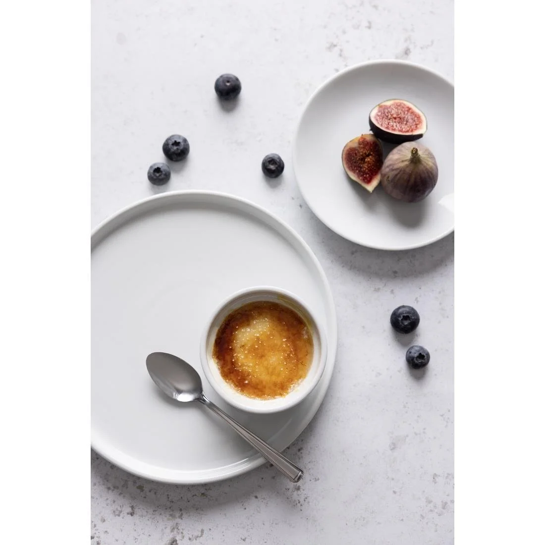 Olympia Whiteware Flat Round Plates 210mm (6 Pack) - Image 9