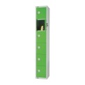 Elite Six Door Manual Combination Locker Locker Green