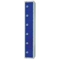 Elite Six Door Manual Combination Locker Locker Blue