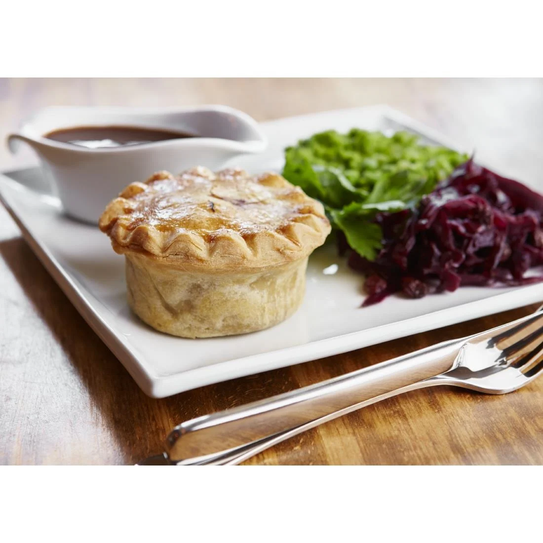 Olympia Whiteware Square Plates 295mm