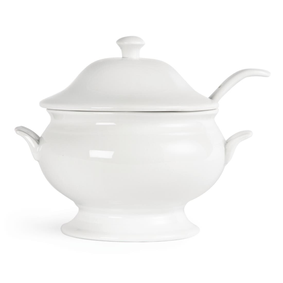 Olympia Soup Tureen and Ladle 2.5Ltr 88oz
