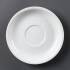Olympia Whiteware Cappuccino Saucers 160mm