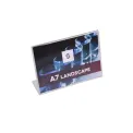 Acrylic Single Side Menu Holders - Landscape