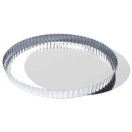 Fluted Quiche Tin With Removable Base 28cm