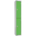 Elite Double Door Manual Combination Locker Locker Green