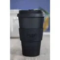 ecoffee Cup Reusable Coffee Cup Kerr & Napier Black 14oz - Image 1
