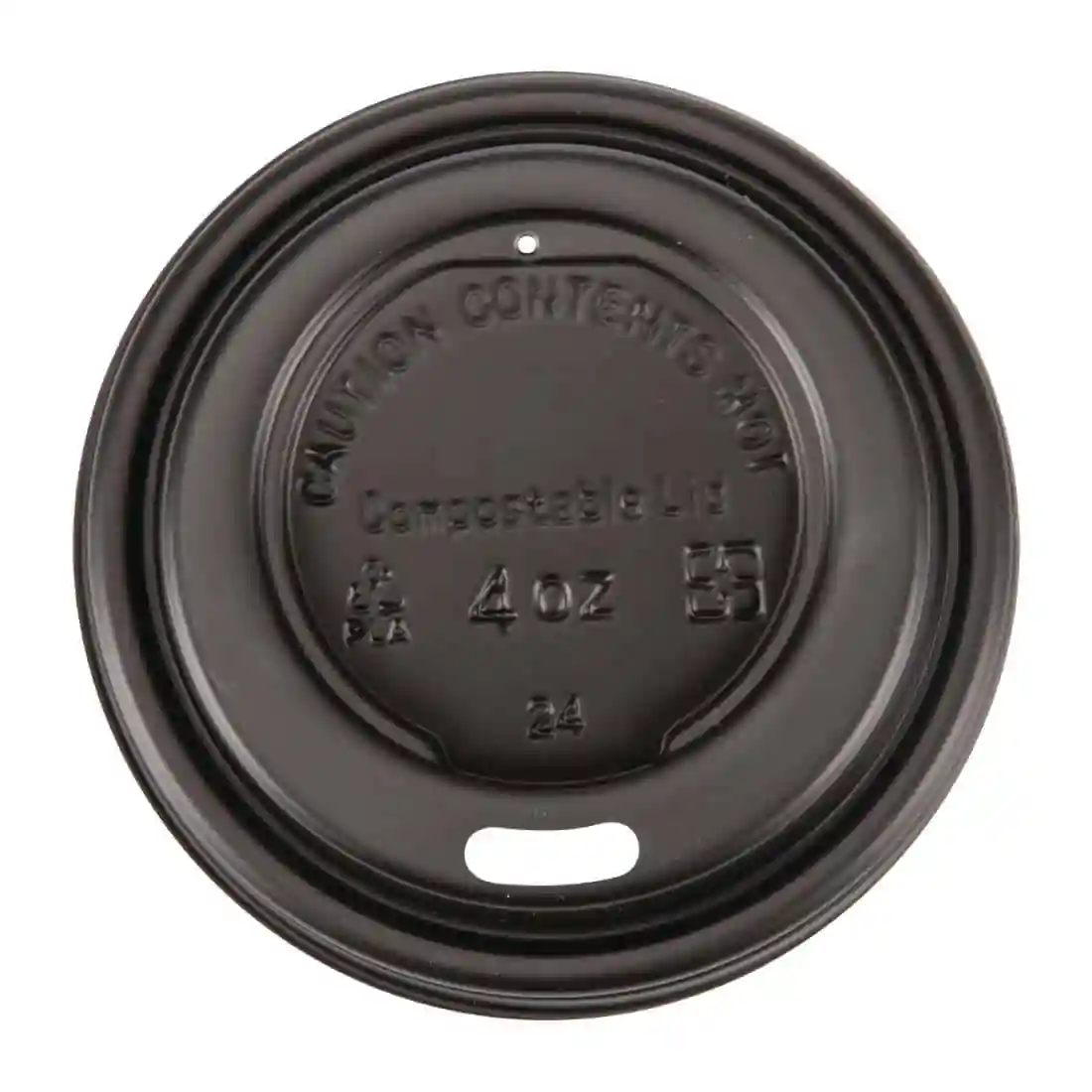 Fiesta Compostable Espresso Cup Lids 113ml / 4oz (Pack of 50) - Image 1