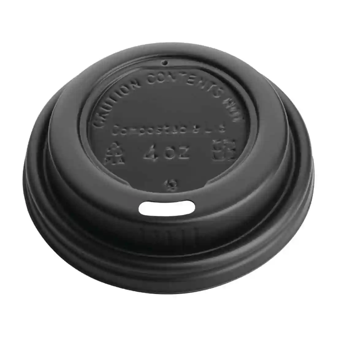 Fiesta Compostable Espresso Cup Lids 113ml / 4oz (Pack of 50) - Image 2