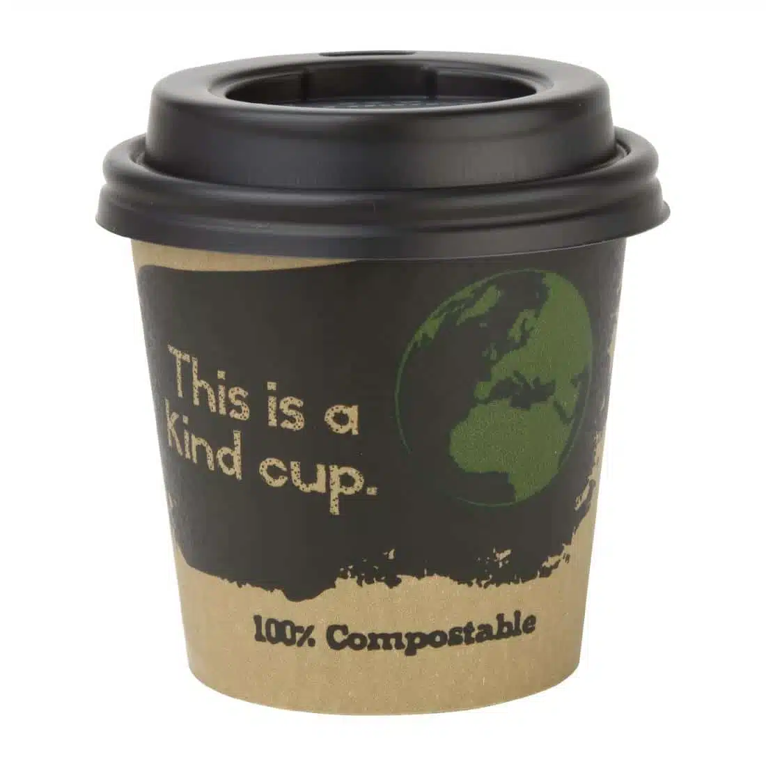 Fiesta Compostable Espresso Cup Lids 113ml / 4oz (Pack of 50) - Image 9