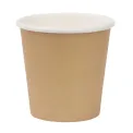 Fiesta Recyclable Espresso Cups Single Wall Kraft 112ml / 4oz (Pack of 50) - Image 1
