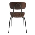 Kara Side Chair Vintage Brown (Pack of 2) - Image 1