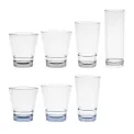 Olympia Kristallon Polycarbonate Stacking Tumblers - Clear 350ml (6 Pack) - Image 4