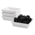 Olympia Flat Square Miniature Dishes 80mm
