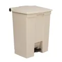 Rubbermaid Step-On Pedal Bin Beige 68Ltr - Image 1