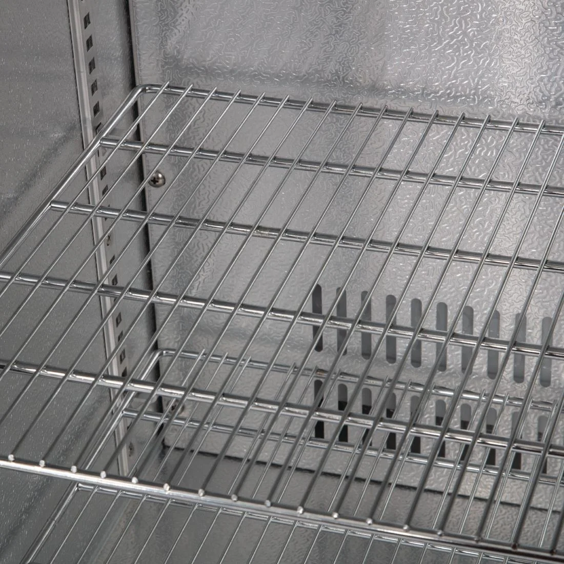 Polar Back Bar Cooler with Hinged Doors in Black 198Ltr - Image 8