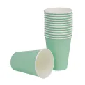 Fiesta Recyclable Single Wall Takeaway Coffee Cups Turquoise 340ml / 12oz (Pack of 1000) - Image 2