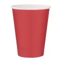 Fiesta Recyclable Single Wall Takeaway Coffee Cups Red 340ml / 12oz (Pack of 1000) - Image 1