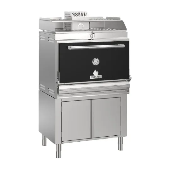 Mibrasa Charcoal Oven with Cupboard and Heating Rack HMB AB SB 110