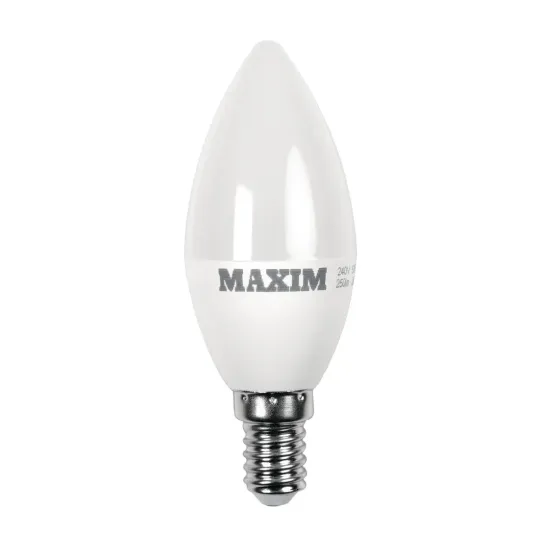 Maxim LED Candle Small Edison Screw Warm White 6W (10 Pack)