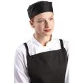 Whites Chefs Skull Cap Polycotton Black - Image 1