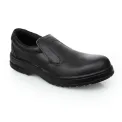 Lites Black Slip On Safety Shoes - Image 1
