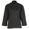 Chef Works Le Mans Recycled Chef Jacket Black - Image 3