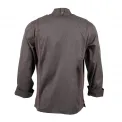 Chef Works Urban Hartford Lightweight Zipper Chefs Jacket Graphite - Image 5