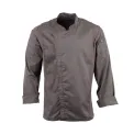 Chef Works Urban Hartford Lightweight Zipper Chefs Jacket Graphite - Image 11