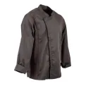 Chef Works Urban Hartford Lightweight Zipper Chefs Jacket Graphite - Image 12