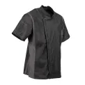Chef Works Urban Delancey Short Sleeve Denim Chefs Jacket - Image 9
