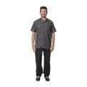 Chef Works Urban Delancey Short Sleeve Denim Chefs Jacket - Image 11